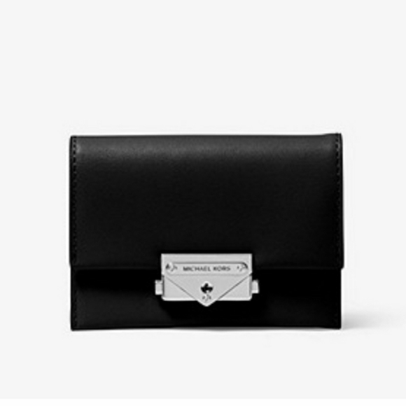 small black michael kors wallet
